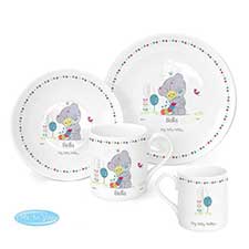 Personalised Tiny Tatty Teddy Cuddle Bug 3pc Breakfast Set Image Preview